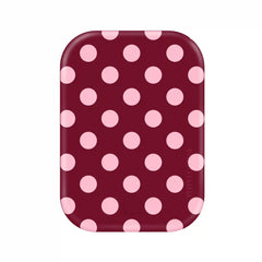 Raspberry Polka Dot Portable MagSafe Charger Power Pack