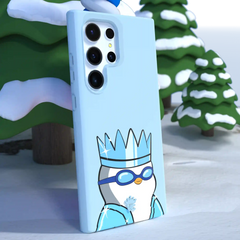 Pudgy Penguins Polar Blue Samsung Case