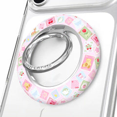 Spring Whimsy Stamps Glitter MagSafe Grip Ring