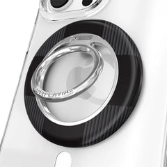 Noir Vibe Checkered MagSafe Grip Ring