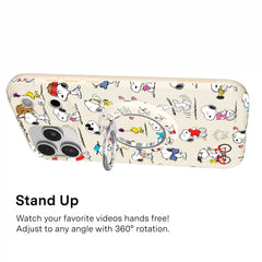 Snoopy Moods MagSafe Grip Ring