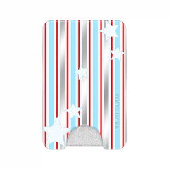 Stars & Stripes Glitter MagSafe Wallet