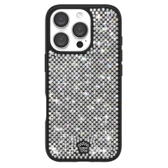 Black Caviar Crystals iPhone Case