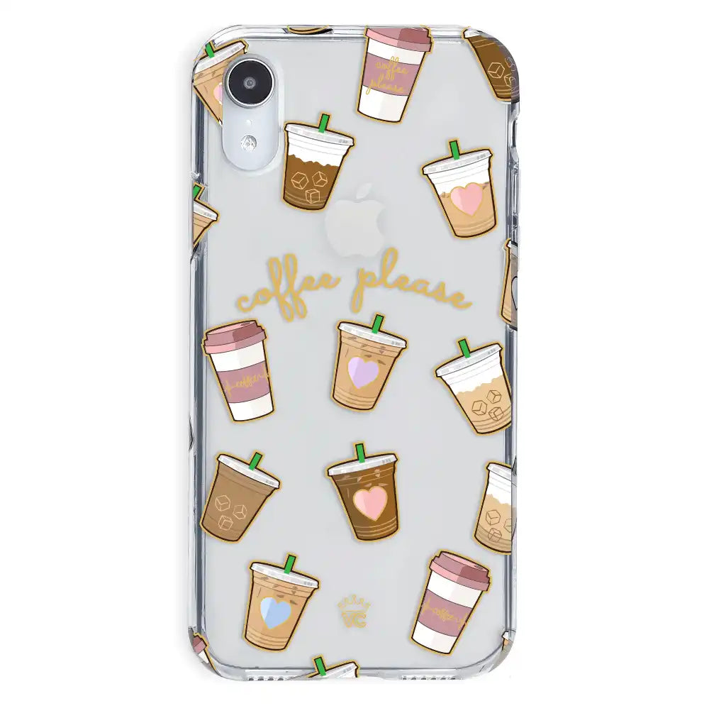 Coffee First iPhone Case