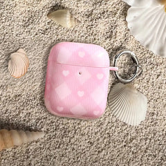 Dolly Pink Gingham AirPod Case