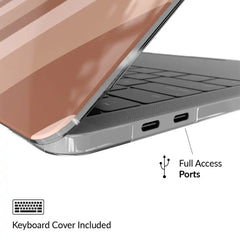 Nude Hearts MacBook Case