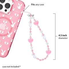 Playboy Pink Bunny Phone Charm