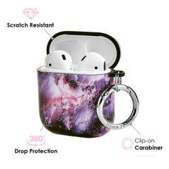 Purple Stone AirPods Case