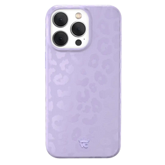 Lilac Leopard iPhone Case