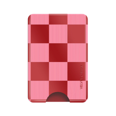 Rose Vibe Checkered Magsafe Wallet