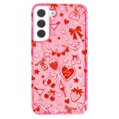 Be Mine Glitter Samsung Case
