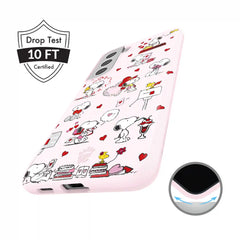 Snoopy Lovely Moods Samsung Case