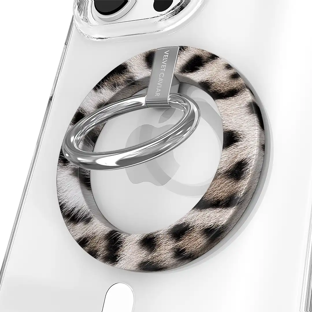 Arctic Leopard MagSafe Grip Ring